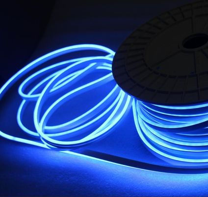 24v μπλε LED νεόνιο flex mini 6mm μικρο νεόνιο φώτα 5cm κοπή