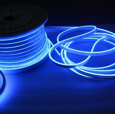 Πρότυπο υψηλής φωτεινότητας και Μίνι νεόνιο υδατοασφαλές ευέλικτο φως με LED, LED νεόνιο φως 6W/m μπλε