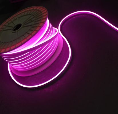 Διαφήμιση LED Neon Sign Mini Led Neon Flex Led Ευέλικτο Neon Strip Φως 12v ροζ / μωβ