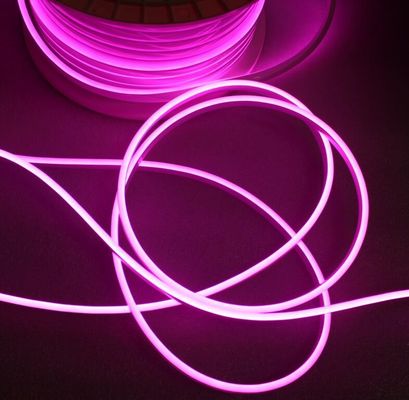 12v 6mm ροζ νέον ευέλικτες LED ταινίες μίνι flex LED νέον φως σχοινί