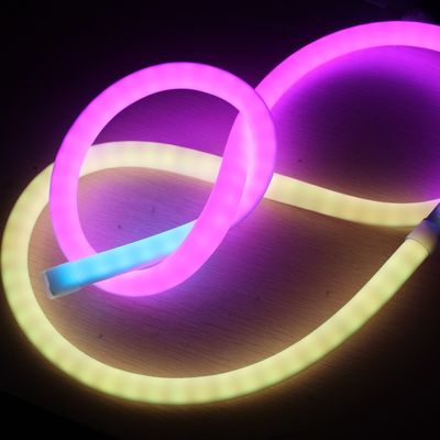 Υψηλής ποιότητας DMX RGB ευέλικτο LED Neon Pixel Dream χρώμα φωτεινό σωλήνα 360 μοίρες στρογγυλή λωρίδα