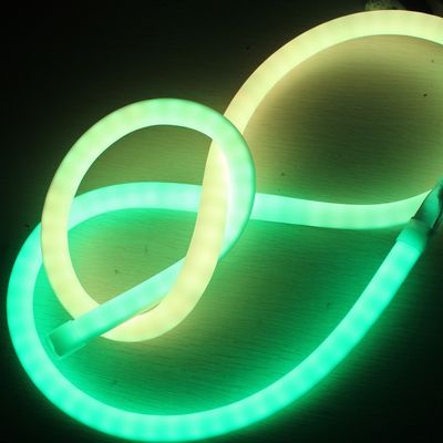 24v όμορφα pixel κυνηγώντας led neon rgb 360 μοίρες μαλακό λουρί σωλήνα υλικό σιλικόνης