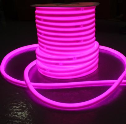 120v μοβ LED νέον εύκαμπτο σωλήνα smd2835 120leds/m led νέον flex στρογγυλό φως 360 μοίρες