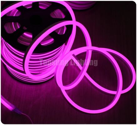 14mm υψηλής ποιότητας μωβ LED νεόνιο flex ευέλικτο λωρίδιο φως 110v νεόνιο σκοινί