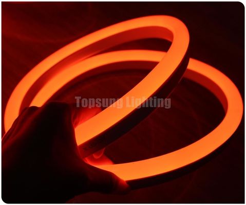 Καλύτερη τιμή εργοστασίου Εξωτερικό 220 Volt 2835 πορτοκαλί LED ευέλικτο φως νεονίου