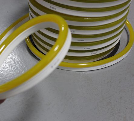 Κίνα εργοστάσιο άμεση καλύτερη ποιότητα αδιάβροχο IP65 LED Neon Flex κίτρινο χρώμα σακάκι pvc νεόνιο σκοινί
