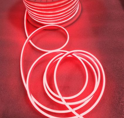 Σένζεν Led Hot Sale LED νεόνιο φλέξ φως Μίνι Μέγεθος 6mm Σιλικόνη νεόνιο flex κόκκινο χρώμα