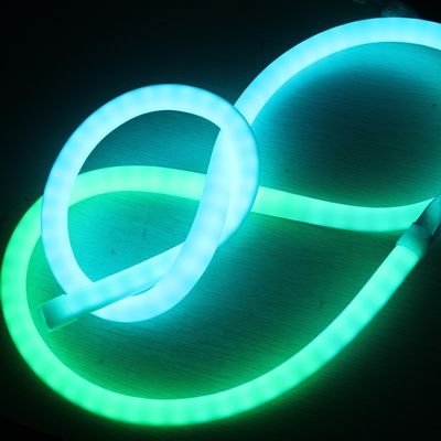 Εξωτερικό πολυχρωματικό αδιάβροχο IP65 RGB LED διακοσμητικό φως 360 κυνηγητικό φως νεόνιο flex