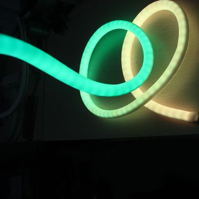 360 μοίρες διευκρινίσιμη RGB LED Neon ευέλικτη λωρίδα 18mm dmx έλεγχο Neonflex