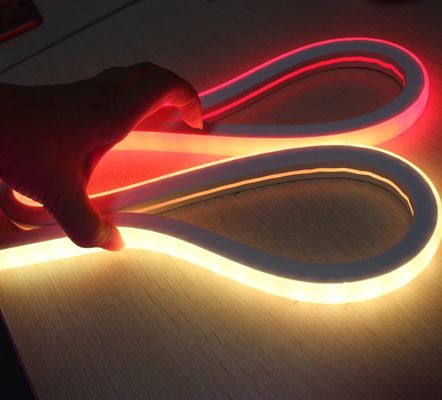 RGB Χρώμα LED Νεόνιο Ευέλικτο μαλακό Νεόνιο ψηφιακό τετράγωνο κυνηγώντας LED λωρίδα νεόνιο