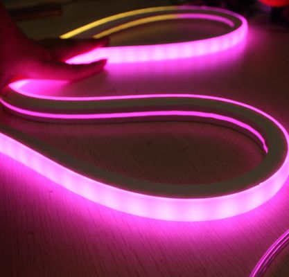 RGB Χρώμα LED Νεόνιο Ευέλικτο μαλακό Νεόνιο ψηφιακό τετράγωνο κυνηγώντας LED λωρίδα νεόνιο