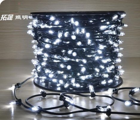 Ανερόστεγοι χριστουγεννιάτικοι διακοσμητικοί εξοπλισμός εξωτερικού LED φως 100m LED φώτα 666 λαμπτήρες