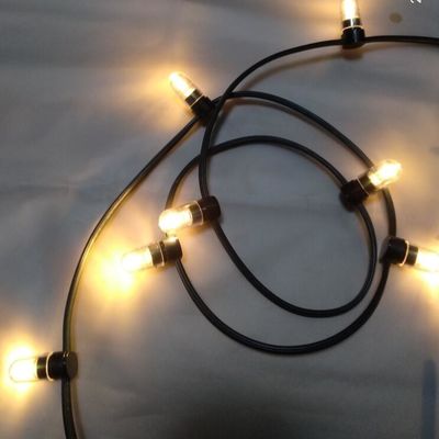 2020 IP 65 ζεστό λευκό κρυστάλλινο PVC Wire DC 12V clip light 333leds fairy light string 100m/roll led bud lights