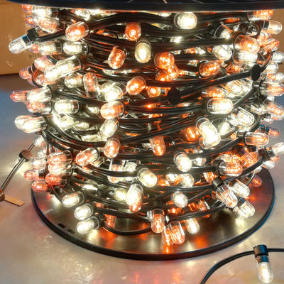 50M/roll Custom Mini Clip String Light DC12V φώτα νεράιδας 666 LED εξωτερικά φώτα χριστουγεννιάτικων δέντρων