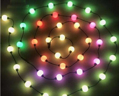 10 πόδια διακοσμητικά φώτα LED Χριστουγεννιάτικο φως μπάλα 3D 50mm Dmx