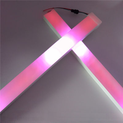PC+ALUM LED Neon Flex Light RGB DIGITAL 12 Volt Διπλό χρώμα