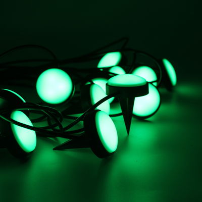 WIFI APP Κήπος LED φώτα String Plug-In RGB Pixel λαμπτήρες γκαζόν